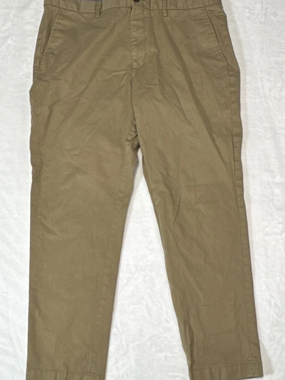 Banana Republic Mason Chino Pants Men’s 36x30 Khaki Stretch Flat Front